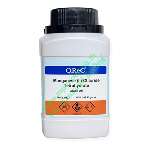 Q RëC MANGANESE II CHLORIDE TETRAHYDRATE 99 500 กรม M P IMPEX