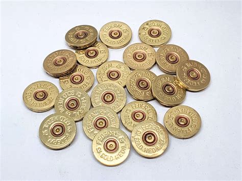 Federal Gold Medal Brand 12 Gauge Shotshell Slices Lot Of 20