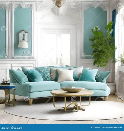 Transform Your Living Room Into A Serene Sanctuary Light Blue Sofa For