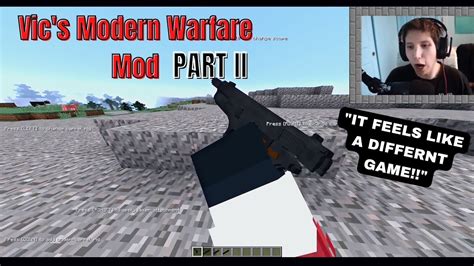 Vic S Modern Warfare Mod Full Detailed Tutorial Part 2 Minecraft