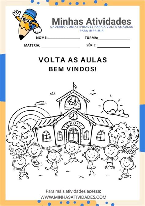 10 Atividades De Volta às Aulas Para Imprimir