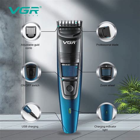 Tondeuse à Cheveux Professionnel VGR V052 Rechargeable Haute Qualité