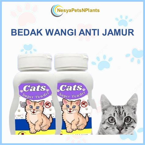 Jual Bedak Wangi Anti Jamur Bau Kucing Cats Super Powder Gram