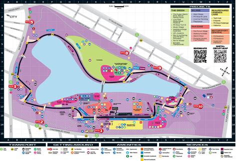 Melbourne Grand Prix 2023 Track Map