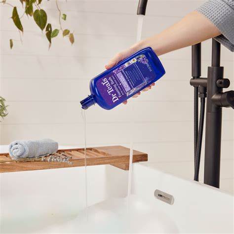 Dr Teal's Epsom Salt Foaming Bath, Sleep Bath with Melatonin, Lavender