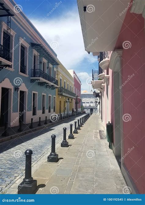 Vieille Ville San Juan Porto Rico Image Stock Image Du Rico