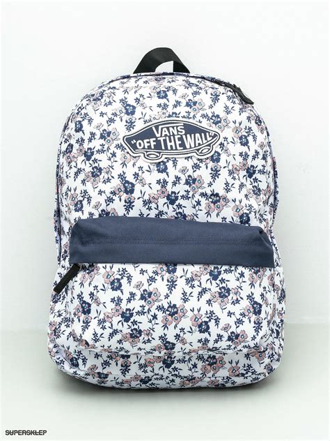 Plecak Vans Realm Backpack Wmn White Ditsy