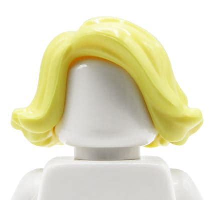 Lego Minifigure Hair Female Blonde Swept Sideways Extra Extra Bricks