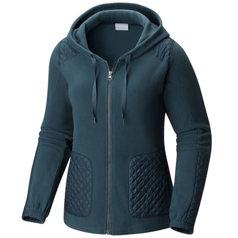 COLUMBIA Women's Warm-Up Hooded Fleece Jacket - Bob’s Stores