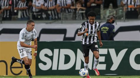 Atlético MG x Santos ao vivo onde assistir escalação provável e horário