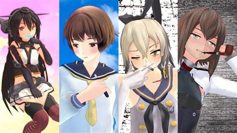 【第2回mmd静画祭】嗜好品【mmd艦これ】 肉骨粉 さんのイラスト ニコニコ静画 イラスト