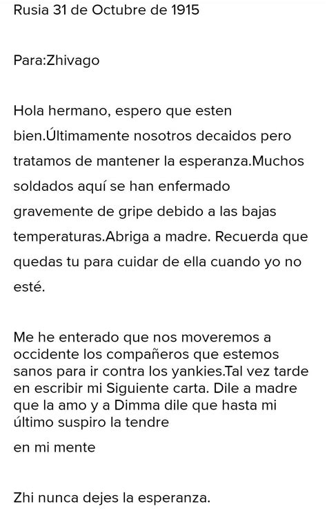 Redacci N De Una Carta Como Si Fueras Un Soldado En La Primera Guerra