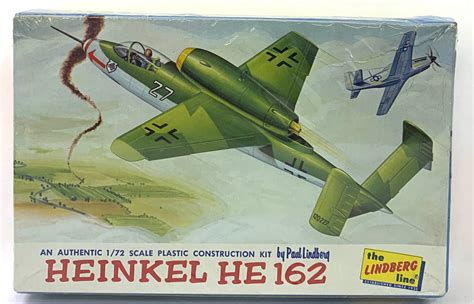 Heinkel He 162 1/72 1965 ISSUE – J-BarHobbies