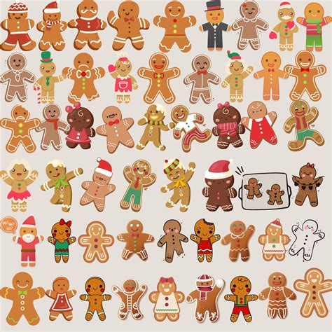 Gingerbread Svg Gingerbread Ornament Svg Cookie Svg Gingerbread Man Svg Christmas