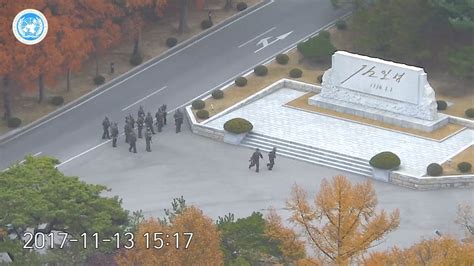 Escape from North Korea: video shows defector under fire