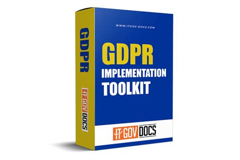 Gdpr Implementation Toolkit It Governance Docs