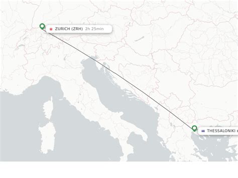 Direct Non Stop Flights From Thessaloniki To Zurich Schedules