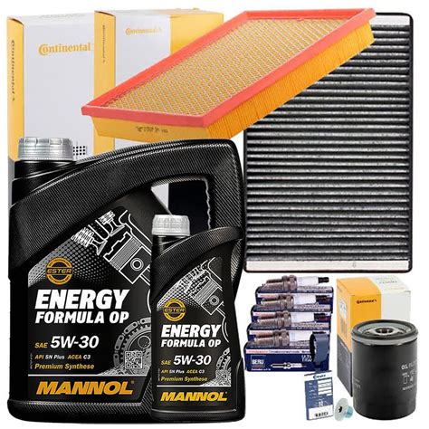 CONTINENTAL FILTER SET SATZ MANNOL 5W30 ÖL OPEL ZAFIRA A ASTRA H G