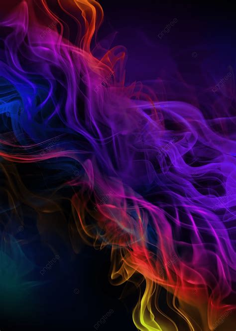 Red And Blue Smoke Effect Gradient Flame Background Wallpaper Image For ...