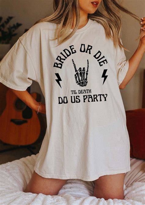 Bride Tribe Shirt Bachelorette Party Shirt Rock And Roll Bride