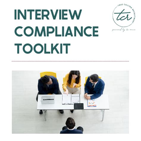 Interview Compliance Toolkit Hr Annie Consulting