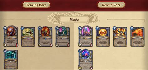 Core Set Mage Hearthstone Top Decks