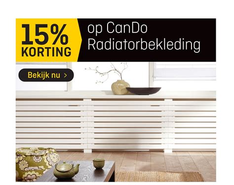 15 Korting Op CanDo Radiatorbekleding Aanbieding Bij Hubo