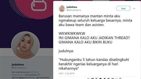 Dulu Pacaran Tahun Putus Karena Selingkuh Gadis Ini Dimintai Tolong