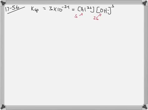 SOLVED Calculate The Molar Solubility Of Al OH 3 In A Solution That Is