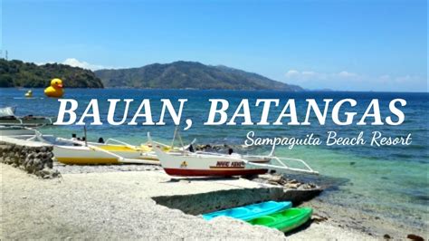 Vlog Bauanbatangas Sampaguita Beach Resort Bauan Batangas Ft