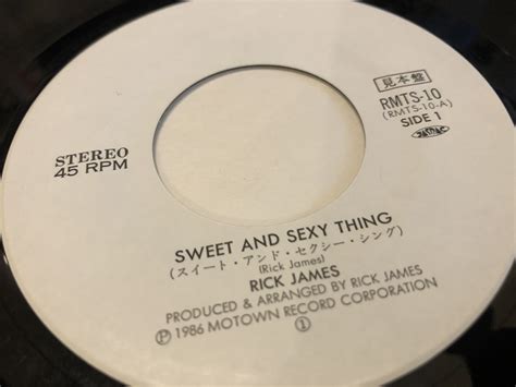 ヤフオク 7EP Rick James Sweet And Sexy Thing ディ