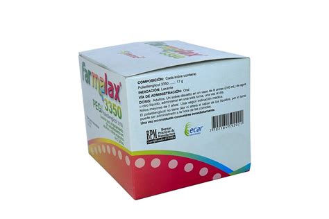 Farmalax 3350 Caja 15 Sobres Polvo Oral