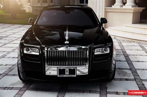 Luxurious Rolls Royce Ghost Enhanced With Custom Wheels By Vossen — Gallery