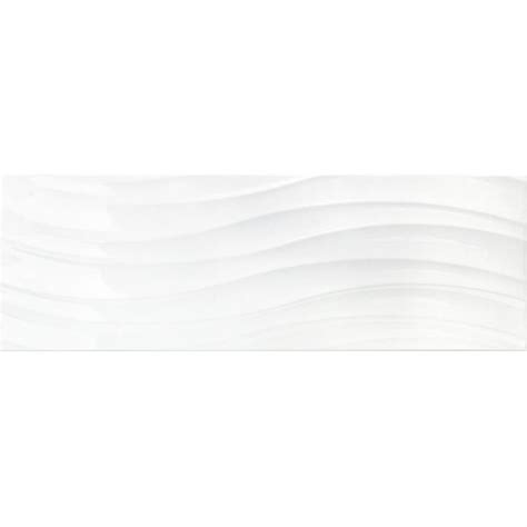 Gentle Waves Ceramic Wall Tile Textured And Polished TileBar