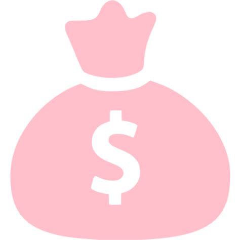 Money Icon Aesthetic Pink