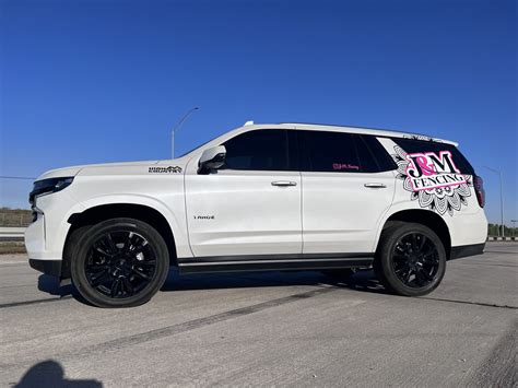 2021 Chevy Tahoe Lift Kit Wheel Tire Package MC Customs Truck