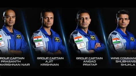 Gaganyaan Astronauts Meet The Four Iaf Pilots Selected For Indias