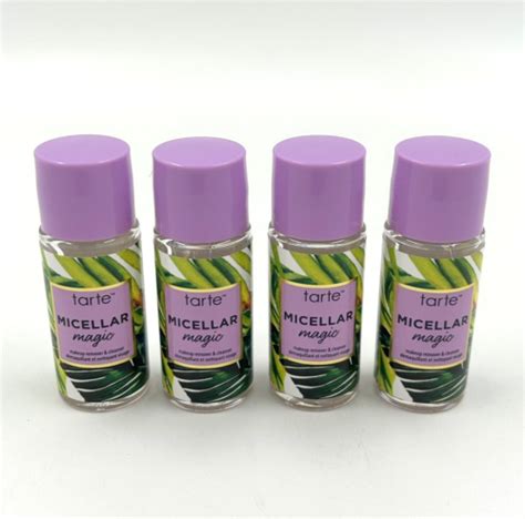 Tarte Micellar Magic Makeup Remover And Cleanser 0 25 Oz Lot Of 4