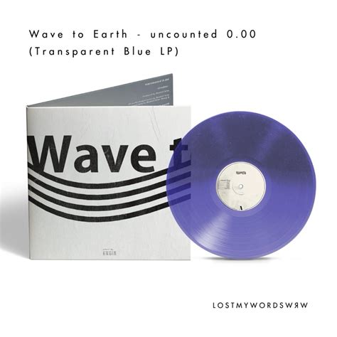 Wave To Earth Uncounted 000 Transparent Blue Lp Shopee Thailand