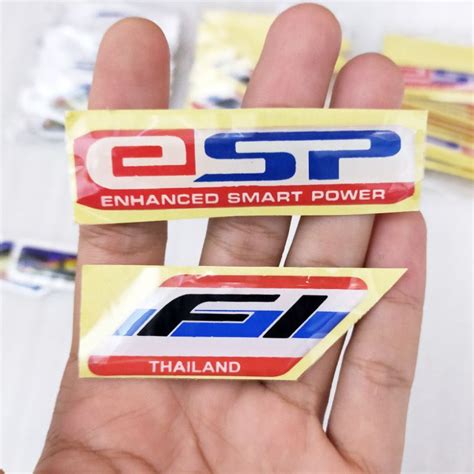 Jual Emblem Timbul Fi Esp STICKER ESP STICKER FI EMBLEM ESP FI