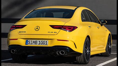 2020 Mercedes Amg Cla 35 4matic Coupé Sporty Design And Driving Pleasure Youtube