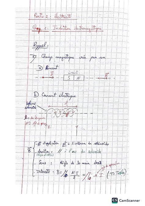 Solution Cours Induction Electromagnetique Studypool