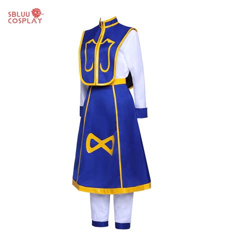 Hunter X Hunter Kurapika Cosplay Costume Yellow Line Style In 2022 Cosplay Costumes Vest