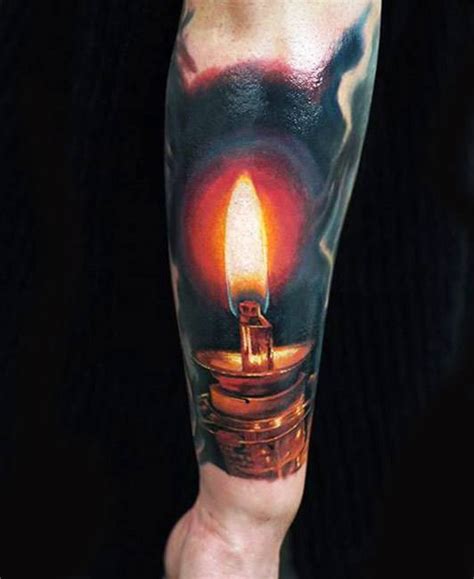 Candle tattoo by Qtattoo Lee | Post 12944