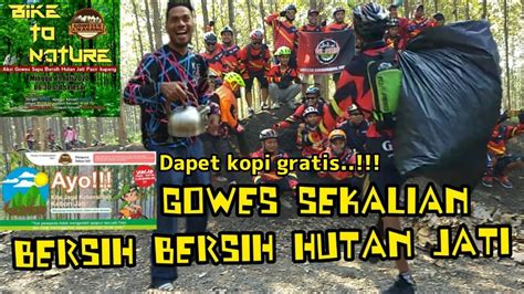 Gowes Dan Bersih Bersih Di Hutan Jati Bersama Goweser Cikarang Bike