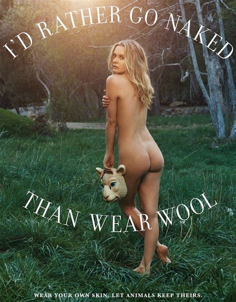 Alicia Silverstone Poses Nude For PETA