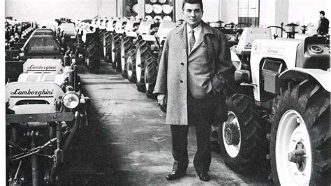 Ferruccio Lamborghini Un Pedazo De La Historia De Los Tractores