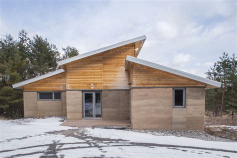 Rammed Earth Home In Ontario Canada R Houseporn