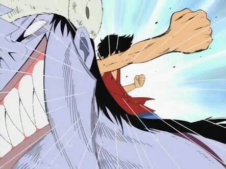 Luffy vs arlong. | •Anime• Amino