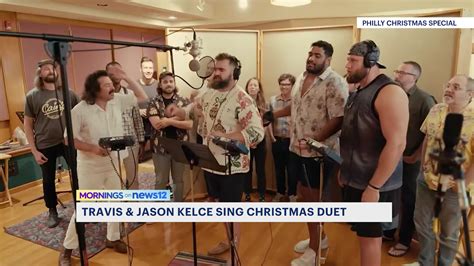 Travis and Jason Kelce duet in new 'Philly Special Christmas Special' song